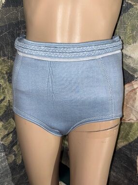 Resin Obsidian x Free People Bonnie Parker Surf Shorts